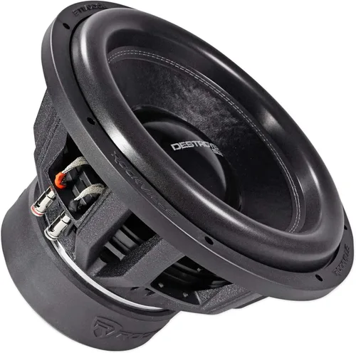 Miniatura 4 de Rockville Destroyer 12D2 - Subwoofer para automóvil de competición de 12 pulgadas, pico de 8000 W / 2000 W RMS, Dual 2-Ohmios, bobinas de voz hechas