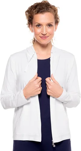 Miniatura 53 de Sudadera con capucha para la costa, de Coolibar, para mujer, UPF 50+, protege del sol