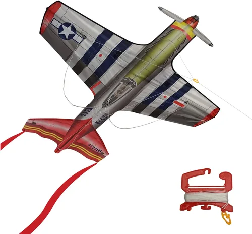 Miniatura 2 de WindNSun FlightZone Kites - Cometas de avión y transbordador espacial fáciles de volar con temática de aviación para niños y adultos