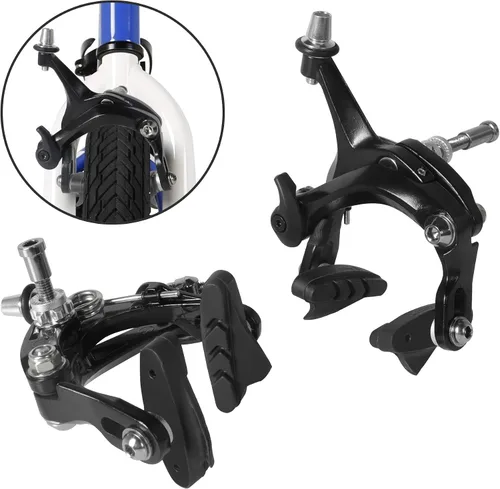 Miniatura 4 de SENQI Pinza de bicicleta de aleación de aluminio, pinza de freno de bicicleta, pinza C para bicicletas de engranaje fijo, bicicletas de carretera
