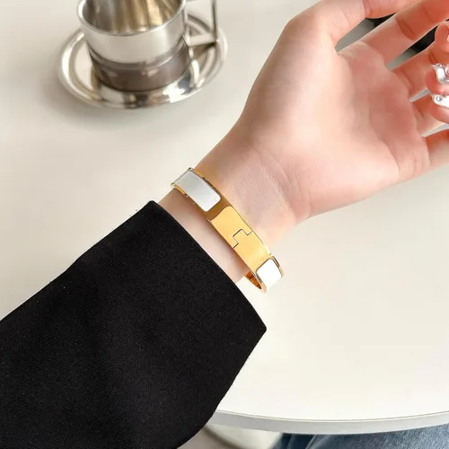 Miniatura 2 de Eauolo Pulsera chapada en oro de 18 quilates para mujer, regalo exclusivo para mujer