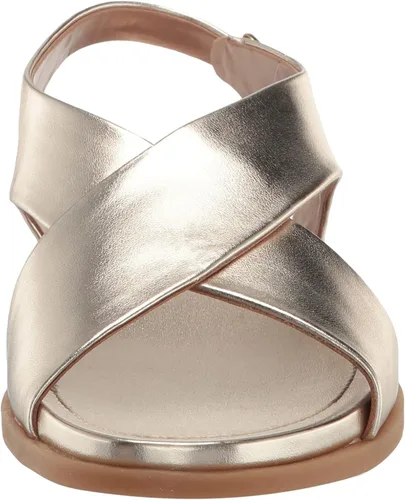 Miniatura 2 de Aerosoles Sandalias planas Cele para mujer, PU dorado suave, 9, PU de oro suave