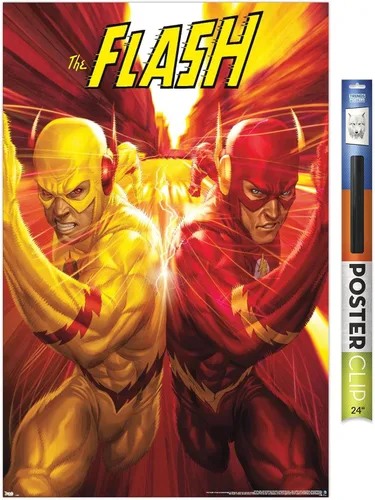 Miniatura 15 de Trends International DC Comics - The Flash and The Reverse Flash - Póster de pared de carrera, 14.725 x 22.375 pulgadas, versión premium sin marco