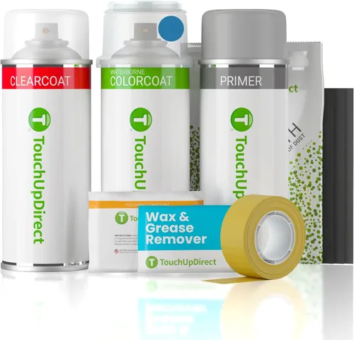 Miniatura 139 de TouchUpDirect LC9A/0Q - Aerosol de pintura de retoque de color blanco puro compatible con Volkswagen Exact Match - Kit esencial
