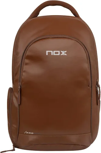 NOX Padel Backpack PRO SERIES | Protección acolchada para raqueta y portátil de capacidad 28L | Bolsillo ventilado para calzado y correas acolchadas