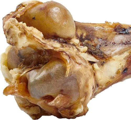 Miniatura 6 de EcoKind Hueso de fémur gigante para perros 1 hueso Huesos de perro de mamut de larga duración para masticadores agresivos, golosinas saludables