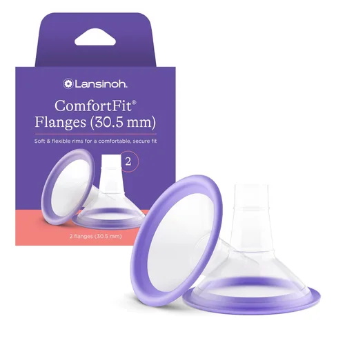 Miniatura 10 de Lansinoh ComfortFit Bridas para extractor de leche, tamaño 1.102 in, 2