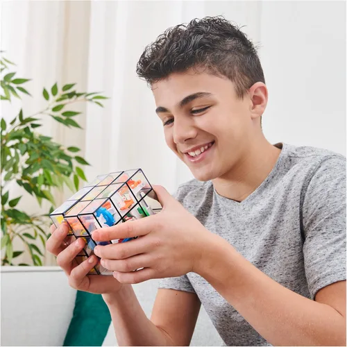 Miniatura 5 de Rubik's Perplexus Fusion 3x3 Gravity 3D Maze Game Brain Teaser Puzzle Ball Artículos para aliviar la ansiedad cosas geniales Juguetes Multicolor