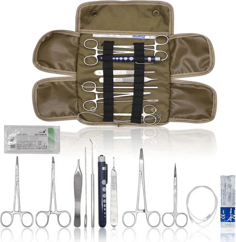 Kit de supervivencia y emergencia/supervivencia estilo militar de Estados Unidos, kit de sangrado CONTOL, kit de primeros auxilios estilo militar,