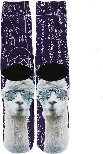 Miniatura 4 de Calcetines divertidos para hombre y niños, coloridos estampados 3D, gráficos de alimentos de animales, novedosos calcetines atléticos, regalo