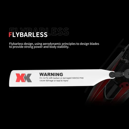 Miniatura 8 de GoolRC Helicóptero RC, helicóptero de control remoto WLtoys K110S, avión RC de 6 canales con giroscopio de modo 3D/6G, fácil de volar para adultos