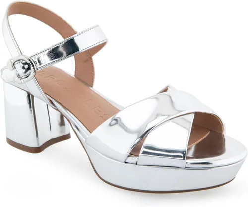Miniatura 2 de Aerosoles Sandalias de tacón Cosmos para mujer, plateadas, 8.5, plateado
