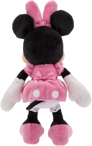 Miniatura 2 de Disney Store Mini Peluches Oficiales con Relleno de Frijoles – Minnie Mouse – Vestido Rosa – Adorable Animal de Peluche con Escultura Detallada