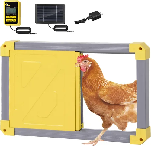 Miniatura 10 de Aivituvin Gallinero Dos cajas de anidación, gran gallinero de madera, resistente a la intemperie, al aire libre, jaula de pato Gris y gris claro