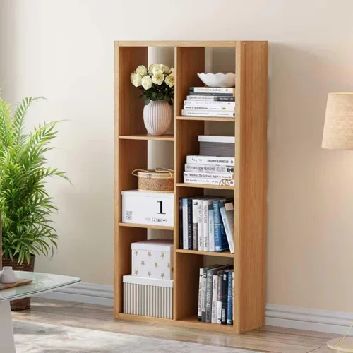 Miniatura 14 de VDNEND Organizador de Almacenamiento en Cubos Estantería, Estante Cúbico Decorativo de 11 pulgadas con Respaldo Abierto y Borde Engrosado, Marrón