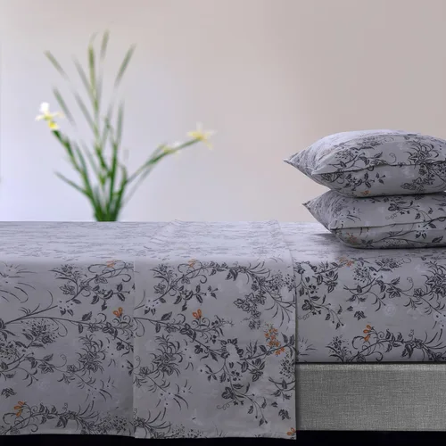 Miniatura 22 de Tribeca Living Sábanas de franela de algodón portugués tamaño King – Juego de sábanas de bolsillo profundo de 170 GSM para colchones de hasta 21 Ava