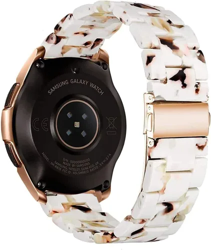 Miniatura 9 de Correa de resina para reloj de liberación rápida de 0.866 in, 0.787 in y 0.709 in, correas compatibles con Samsung Galaxy Watch/Huawei Watch/Amazfit
