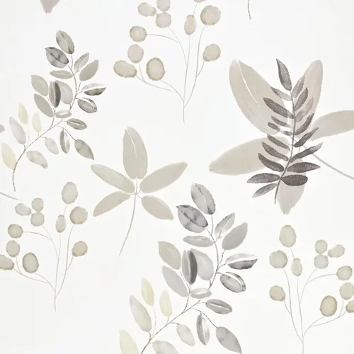 Caltero Papel tapiz floral beige para despegar y pegar, papel tapiz de hojas de eucalipto de oliva de 17.3 pulgadas, 98.4 pies, papel de contacto
