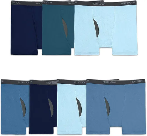 Fruit of the Loom Coolzone - Calzoncillos tipo bóxer para hombre, absorben la humedad y son transpirables, varios colores