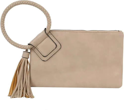 Miniatura 33 de Monedero de mano para mujer, cartera de noche con correa de mano, informal, formal, de cuero vegano, Metro Muse