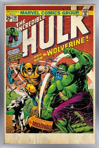 Miniatura 6 de 24x36 Marvel Comics Wolverine - Póster de pared con cubierta, 36 pulgadas de largo x 24 pulgadas de ancho, versión sin marco