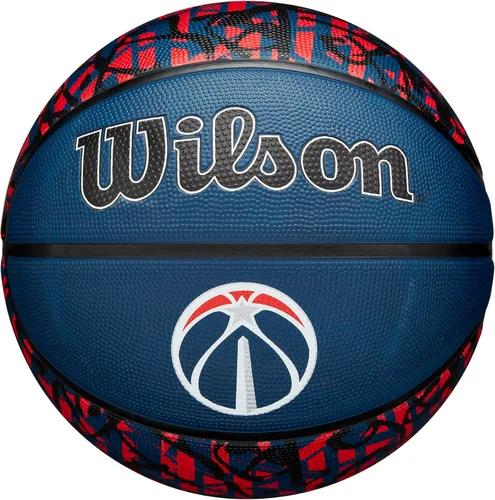 Miniatura 35 de Wilson NBA Team Balones de baloncesto con diseño de grafiti - Talla 7 - 29.5