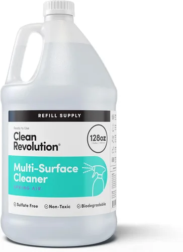 Miniatura 27 de Clean Revolution Suministro de repuesto para limpiador de superficies múltiples, no tóxico, ecológico y a base de plantas, listo para usar, lavanda