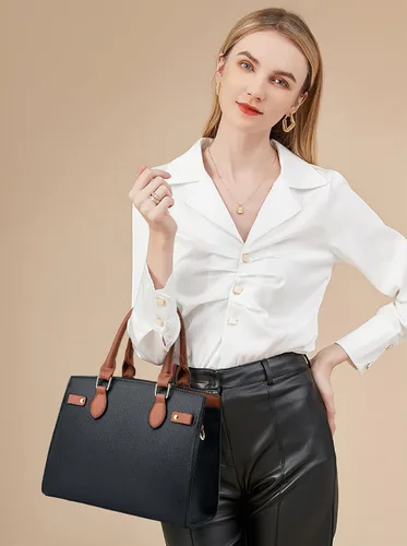 Miniatura 3 de Carteras y bolsos para mujer, bolso de mano de moda con asa superior