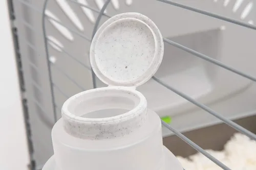 Miniatura 3 de Lixit Top Fill - Botellas de agua sin goteo para conejos, hurones, hámsters, cobayas, ratas, chinchillas y otros animales pequeños