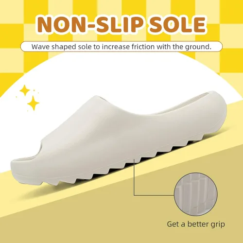 Miniatura 3 de Sandalias acolchadas para mujeres, hombres y niños, cómodas, antideslizantes, suaves, impermeables, para baño, ducha, sandalias acolchadas de suela