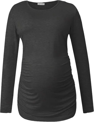 Miniatura 3 de Smallshow - Camisas de maternidad de manga larga para embarazo 3