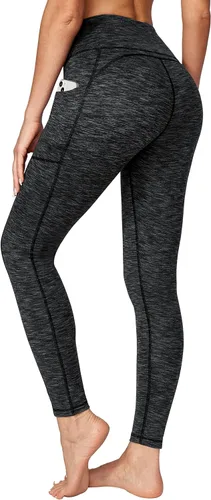 Ewedoos - Pantalones deportivos de yoga para mujer con bolsillos leggings con bolsillos, de tiro alto, con control de abdomen, que no transparentan,