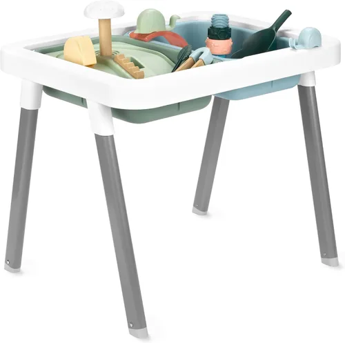 Miniatura 5 de Skip Hop Sillas de actividades para niños pequeños con pies antideslizantes, juego de 2, color blanco