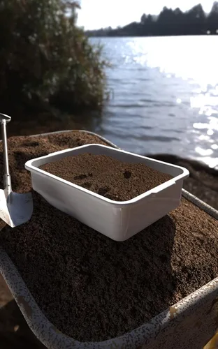 Miniatura 8 de 5 paquetes de cajas/bolsas de tinas de autobús comerciales, contenedor de almacenamiento de plástico blanco con asas/lavabo (8 litros)