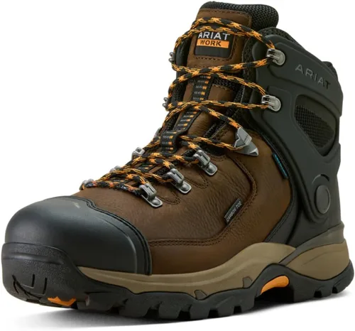 Miniatura 7 de Ariat Endeavor - Botas de trabajo impermeables con punta de carbono para hombre de 6 pulgadas