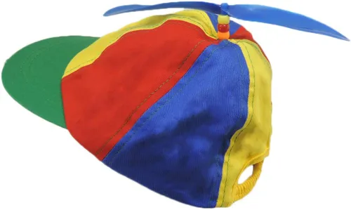 Miniatura 6 de Forum Novelties Gorro de béisbol multicolor de hélice