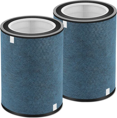 Miniatura 11 de Paquete de 4 filtros de repuesto HP202 HP302 compatibles con purificador de aire Shark HP201 HP202 HP302 HP301 HC502 AP1000 MAX, filtro verdadero