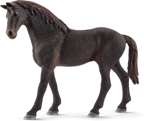 Miniatura 8 de Schleich Horse Club, figurilla de animal, juguetes de caballo para niñas y niños de 5 a 12 años, semental Akhal-Teke, edades 5+