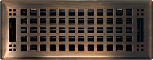 Miniatura 19 de Madelyn Carter Cubierta de ventilación de estilo artesanal contemporáneo, interior de acero fundido sólido, controla el flujo de aire, 2 x 10 Blanco