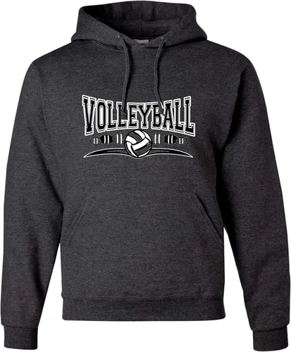 Miniatura 33 de Go All Out Sudadera con capucha para hombre y mujer con diseño fresco de voleibol