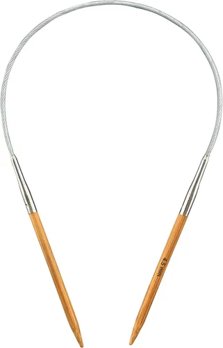 Miniatura 15 de Mdoker Aguja de tejer circular de bambú tamaño 4 24 pulgadas agujas de tejer circulares para tejer a mano DIY y cualquier proyecto de hilo de tejido