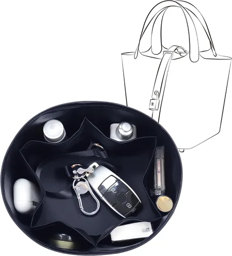 Miniatura 22 de Se adapta a Picotin 18 bolsas, inserto organizador de bolso de seda de alta calidad, suave al tacto y ligero, organizador de lujo con caja de regalo