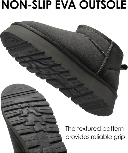 Miniatura 5 de DREAM PAIRS Botas de nieve para mujer, botas de invierno con plataforma y forro de piel sintética