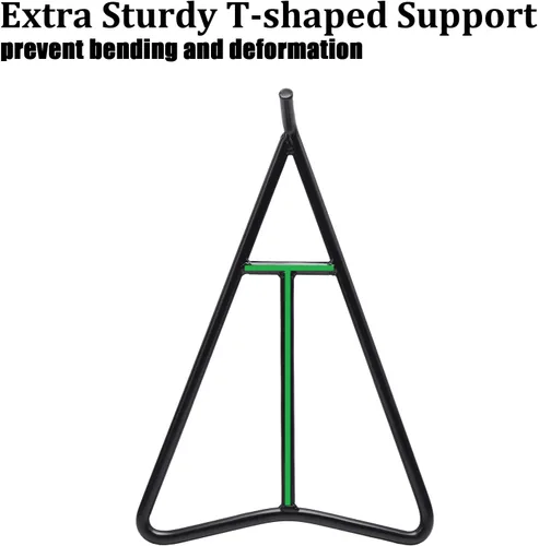 Miniatura 3 de Eapele Soporte triangular para motocross, estructura de acero sólido, universal para motocross y enduro de 80-500 cc, color negro