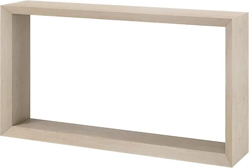Miniatura 5 de Henn&Hart Mesa de consola rectangular de madera de 55 pulgadas, mesa de sofá con estante de madera para entrada, sala de estar, sofá, pasillo u