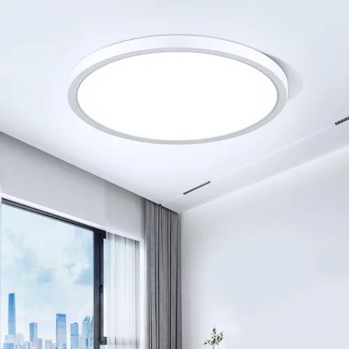 Miniatura 8 de LightingWill - Lámpara de techo LED de 7 pulgadas con montaje empotrado, 4000K blanco natural, 1500LM, 12W, lámpara de techo redonda moderna