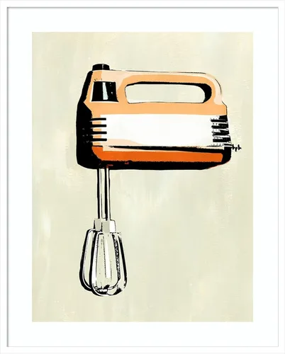 Miniatura 12 de Amanti Art Lienzo decorativo para pared enmarcado de 21 x 17 pulgadas, aparato de cocina retro III por Annie Warren, arte de pared de cocina