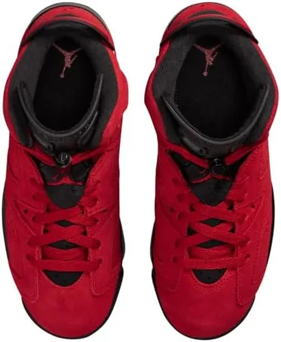 Miniatura 4 de Tenis Air Jordan 6 Retro GS 384665 600 Toro Bravo Varsity RojoNegro