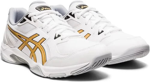 Miniatura 2 de ASICS Gel-Rocket 10 Indoor Court Zapatos para hombre, BlancoOro puro.