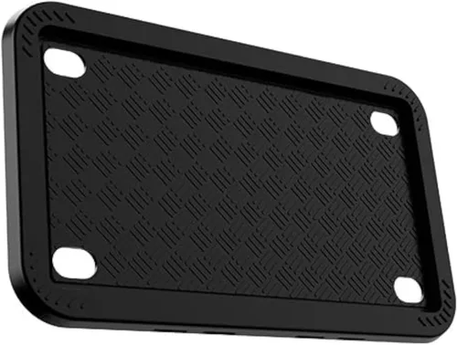 Miniatura 8 de XCLPF Marcos de matrícula de silicona para motocicleta, soporte para matrícula de motocicleta de 4x7 pulgadas, placa trasera para motocicleta a Azul